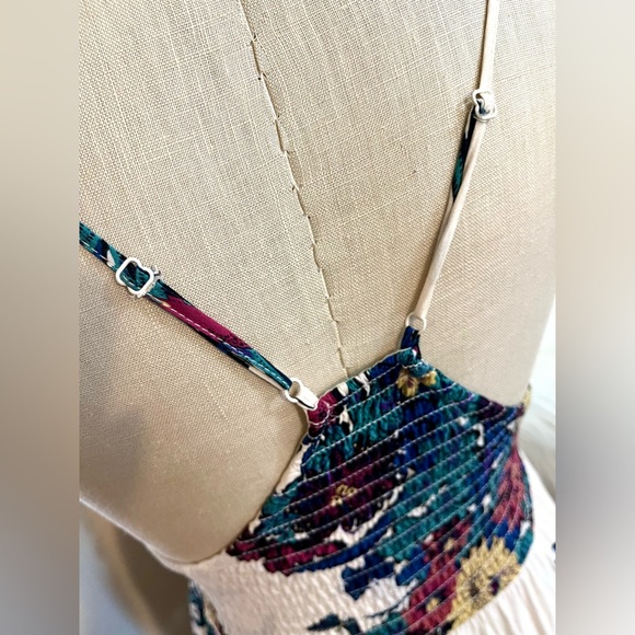 EUC XS/S Free People Floral Maxi Dress - Picture 7 of 9